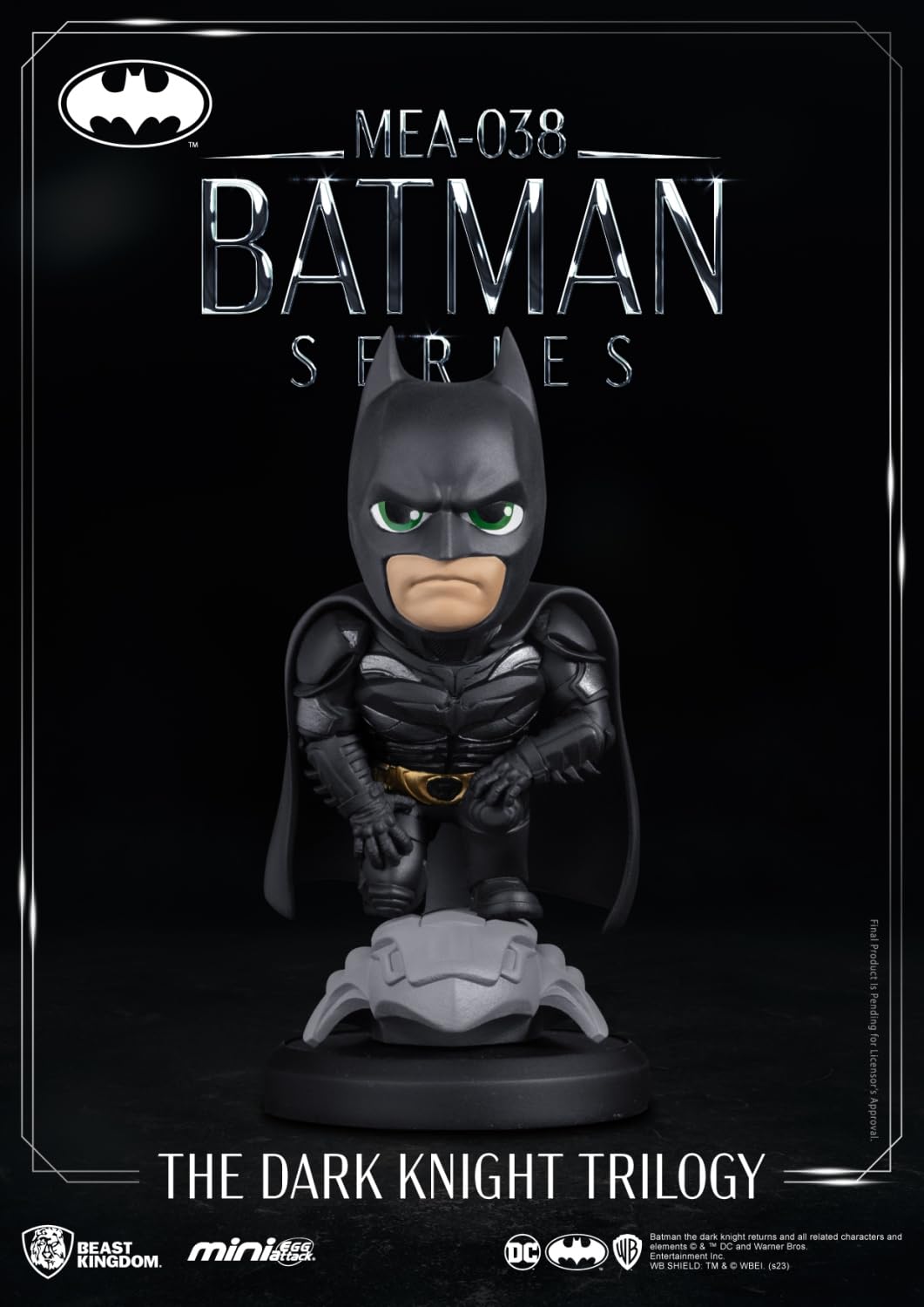 BEAST KINGDOM Toys DC Comics Figuras Mini Egg Attack 8 cm Batman Series Surtido