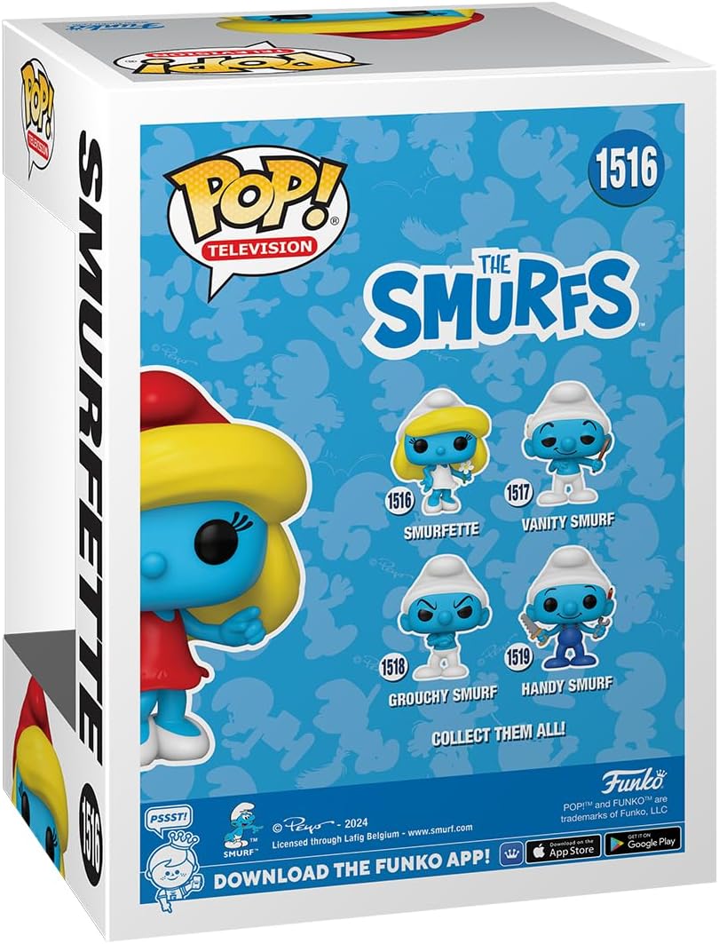 Funko Pop! TV: The Smurfs - Smurfette with Chase (Styles May Vary