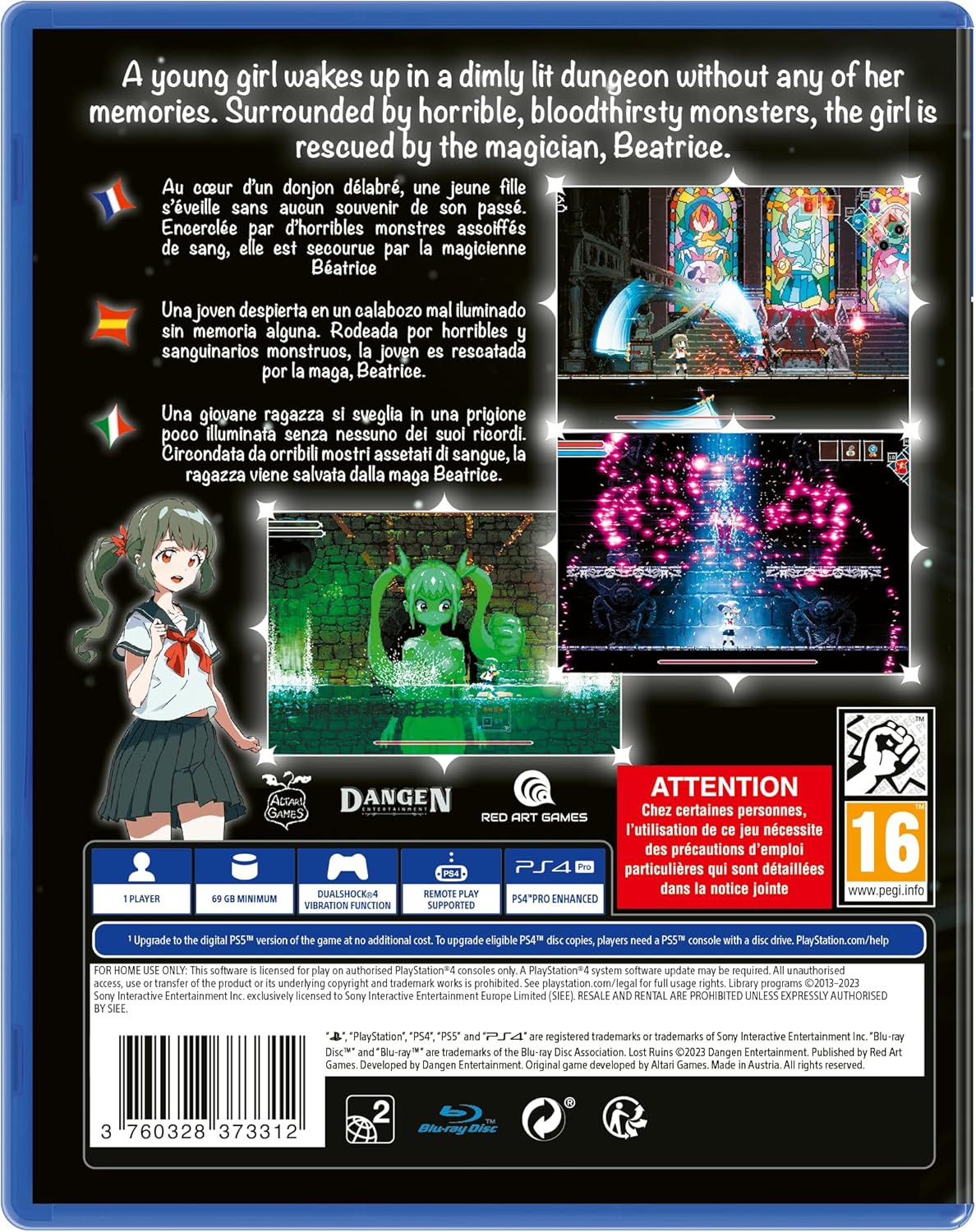 Lost Ruins PlayStation 4