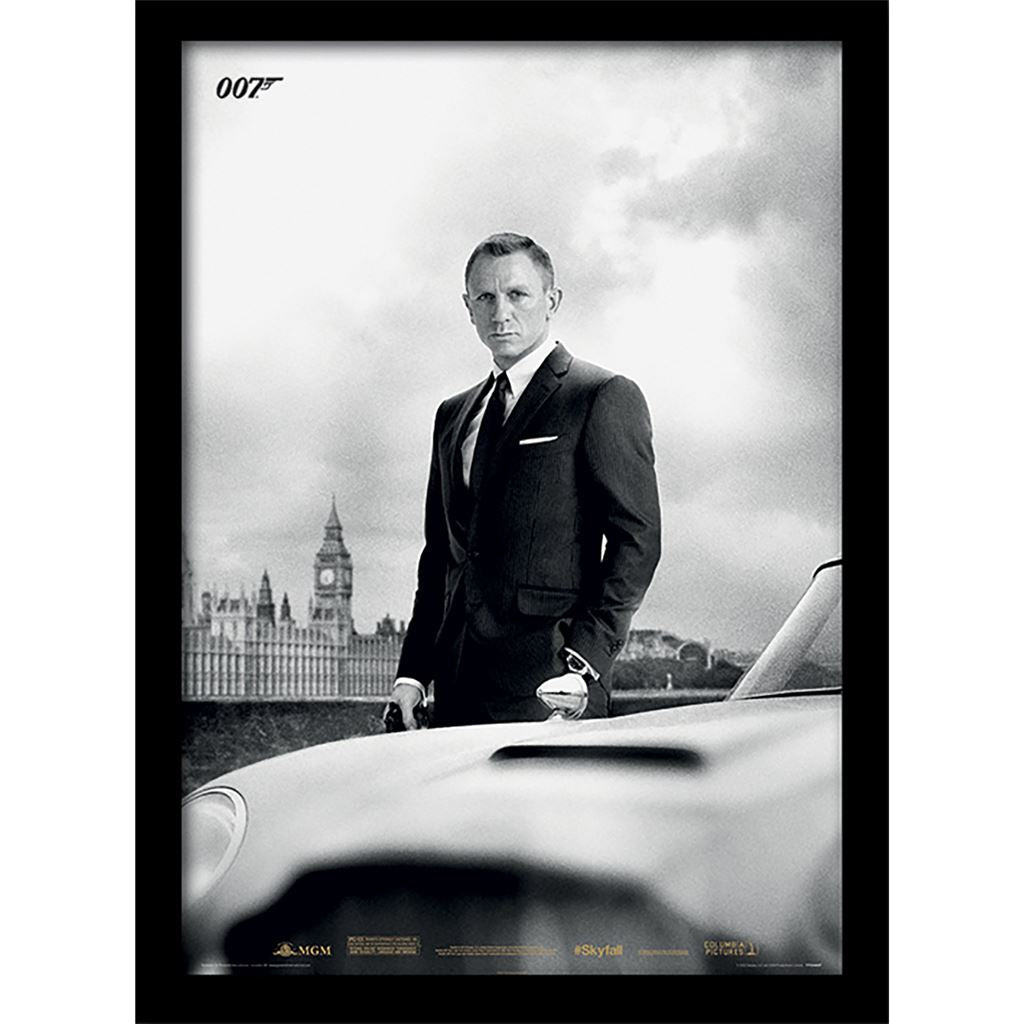 James Bond Stampa incorniciata, Carta, Multicolore, 30 x 40 cm 30 x 40 cm Harry Potter (cerchi kawaii) Multicolore
