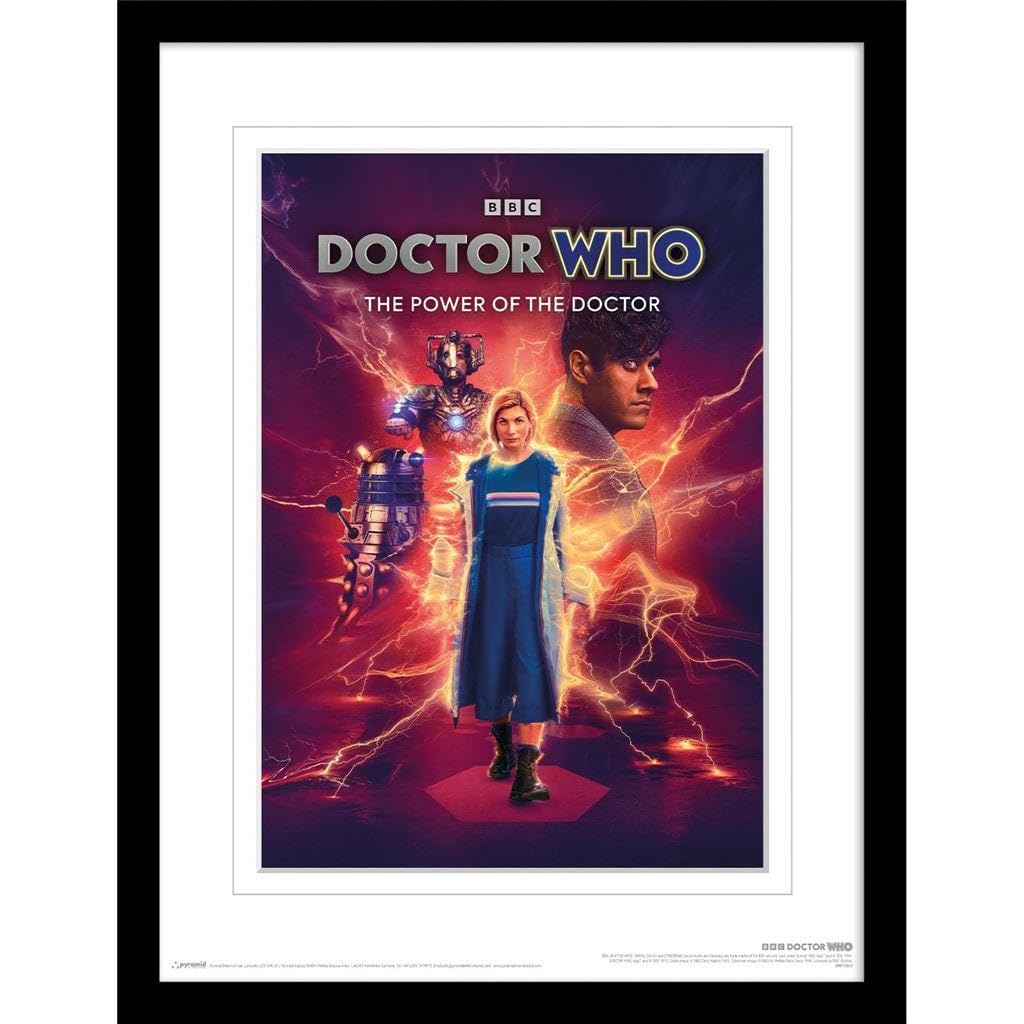 DOCTOR WHO: THE POWER OF THE DOCTOR COLLECTOR PRINT (FRAMED DIGITAL MOUNTED))