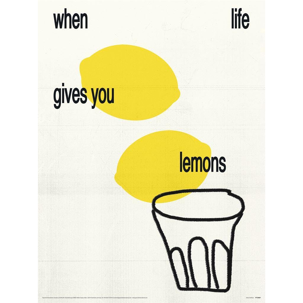 WHEN LIFE GIVES YOU LEMONS