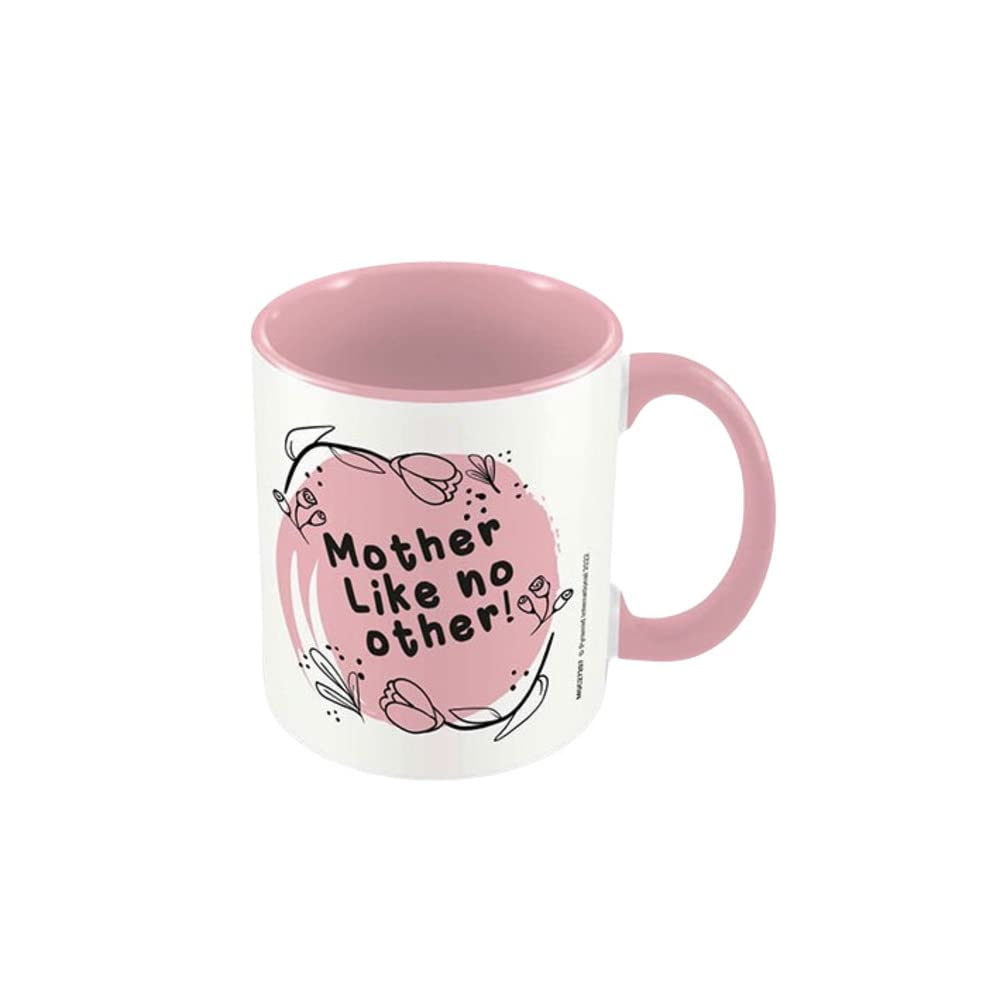 Pyramid International Mother Like No Other Contrast Mug (One Size) (White/Pink