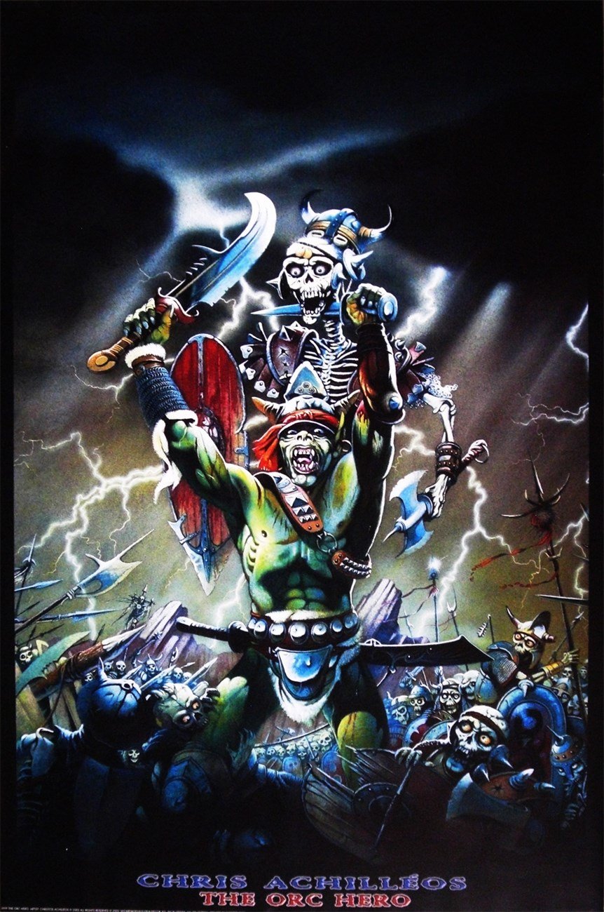 The Orc Hero Chris Achilleos Poster 61x91.5cm