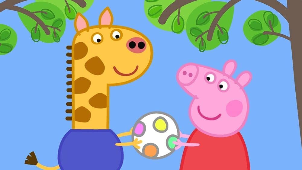 Peppa pig : gérald la girafe