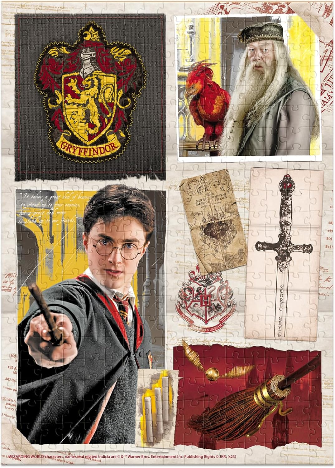 Dodo 200493 Puzzle Easy Harry Potter S - Gryffindor 150 pcs. Suits Ages 8+