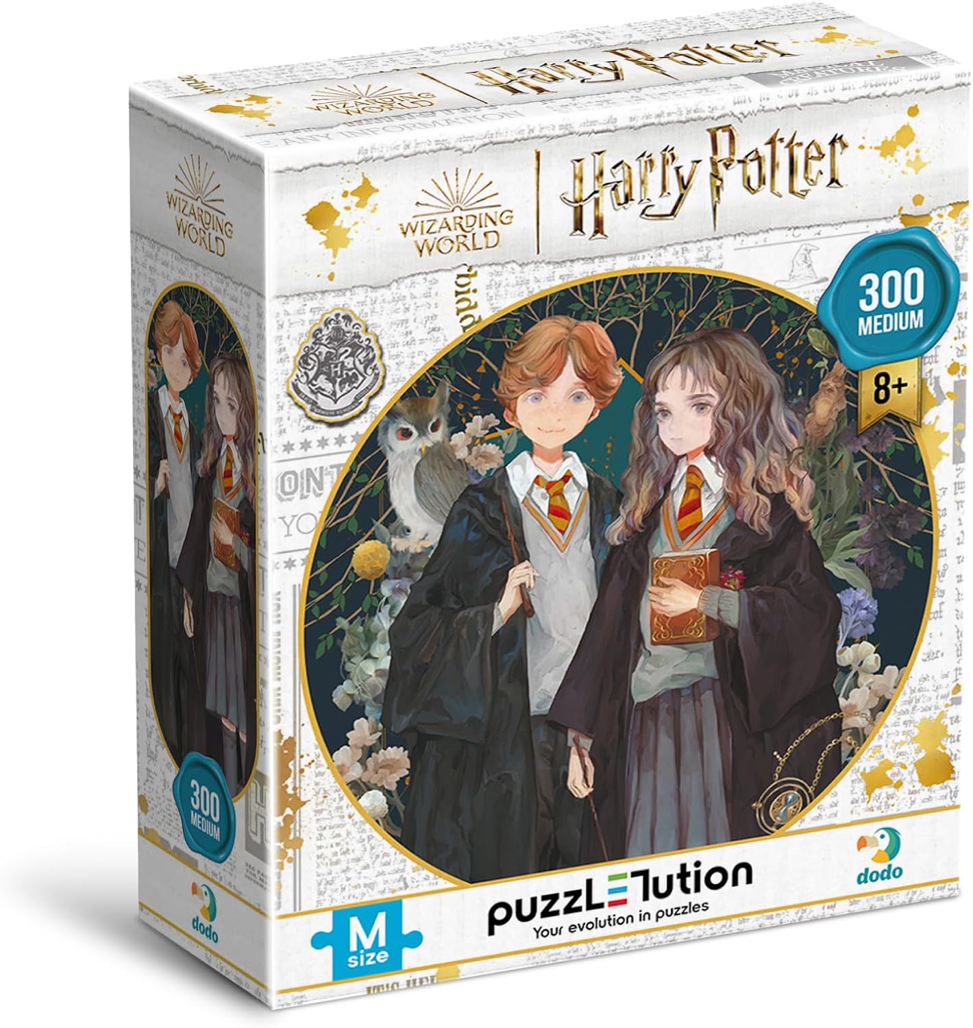 Dodo 200499 Puzzle Medium M Hermione and Ronald - 300 pcs. Suits Ages 8+