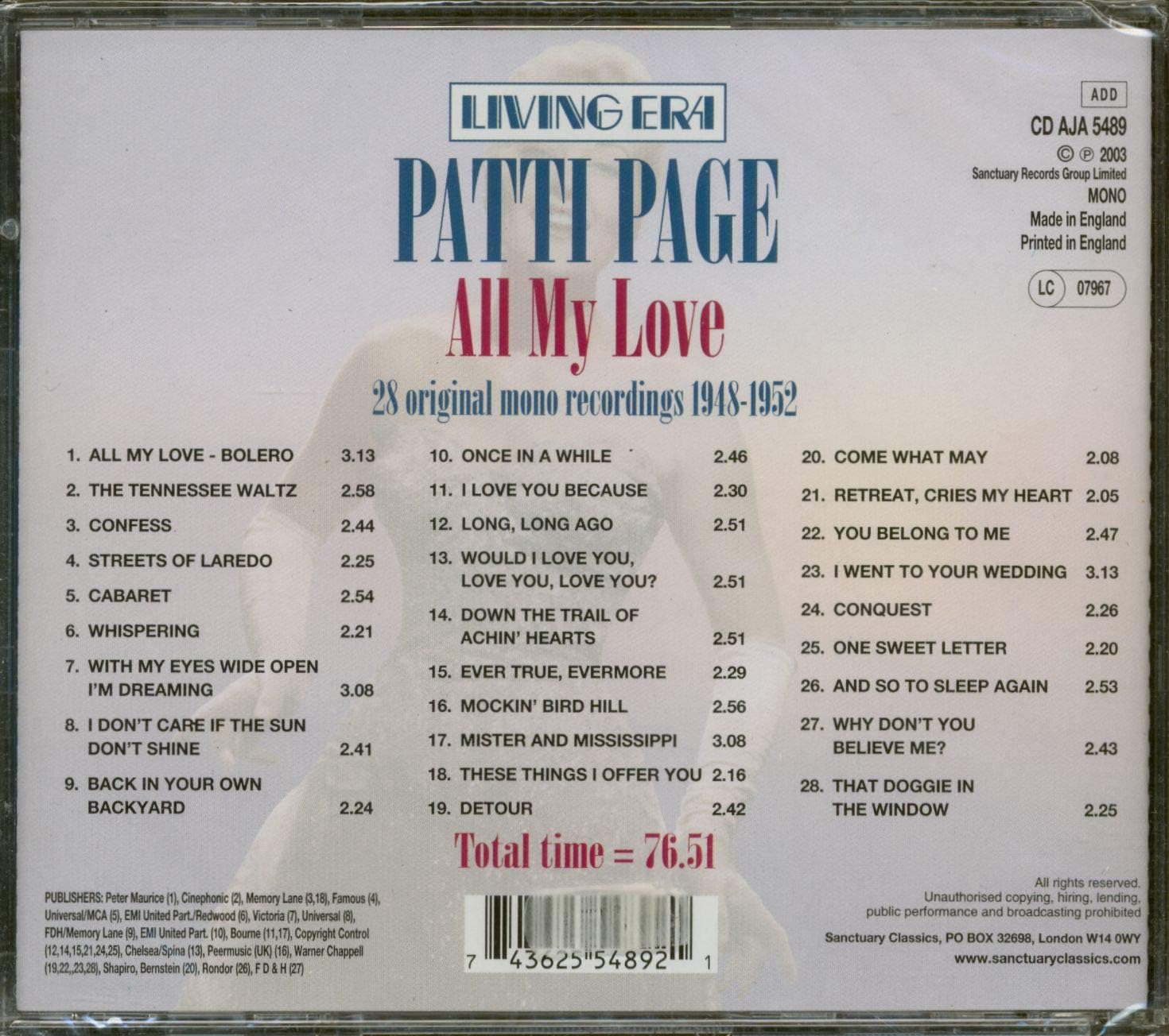 All My Love