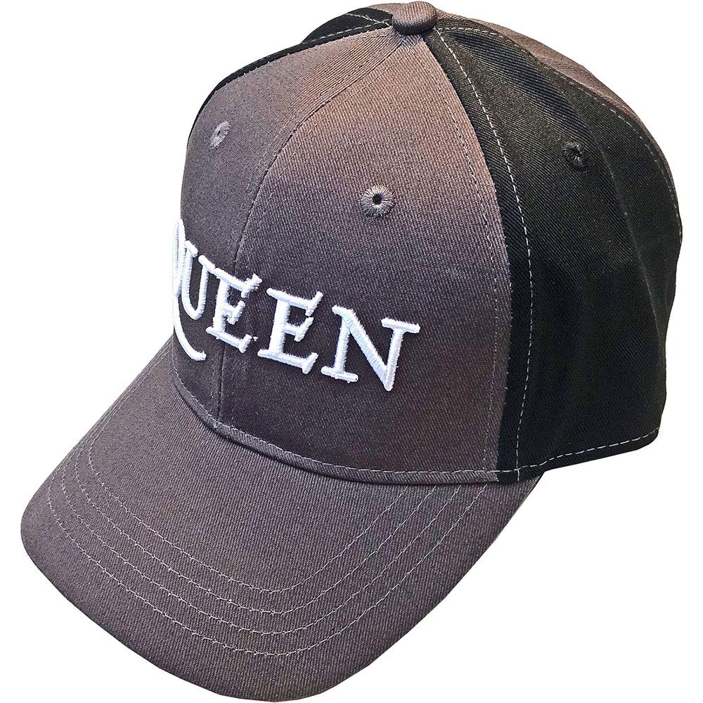 Queen Men's Logo (2 Tone) Baseball Cap Charcoal Grey