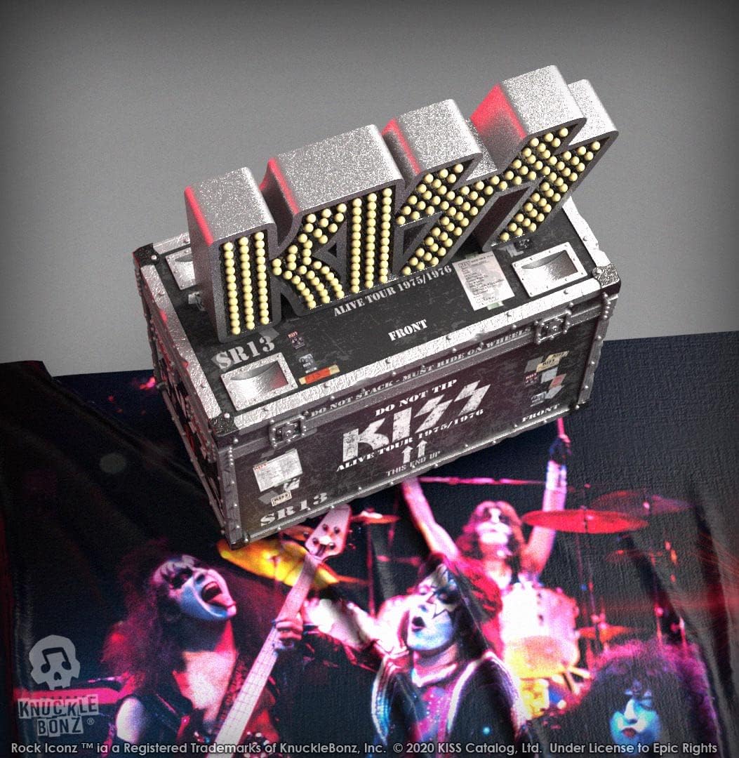 Kiss Rock Iconz Statue 1/9 The Demon (Dynasty) 21 Cm