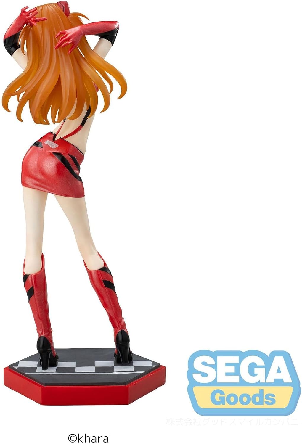 Evangelion statuette Luminasta PVC Evangelion Racing Asuka Shikinami Langley Pit Walk 25 cm