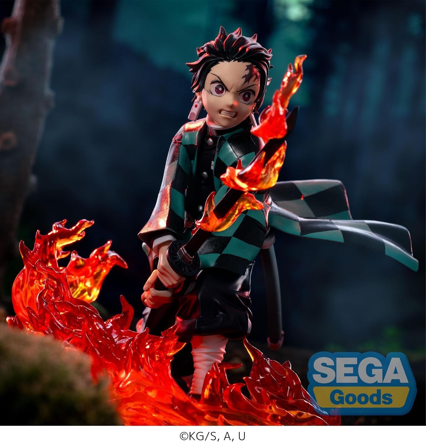 DEMON SLAYER - Tanjiro - Statuette Xross Link 17cm