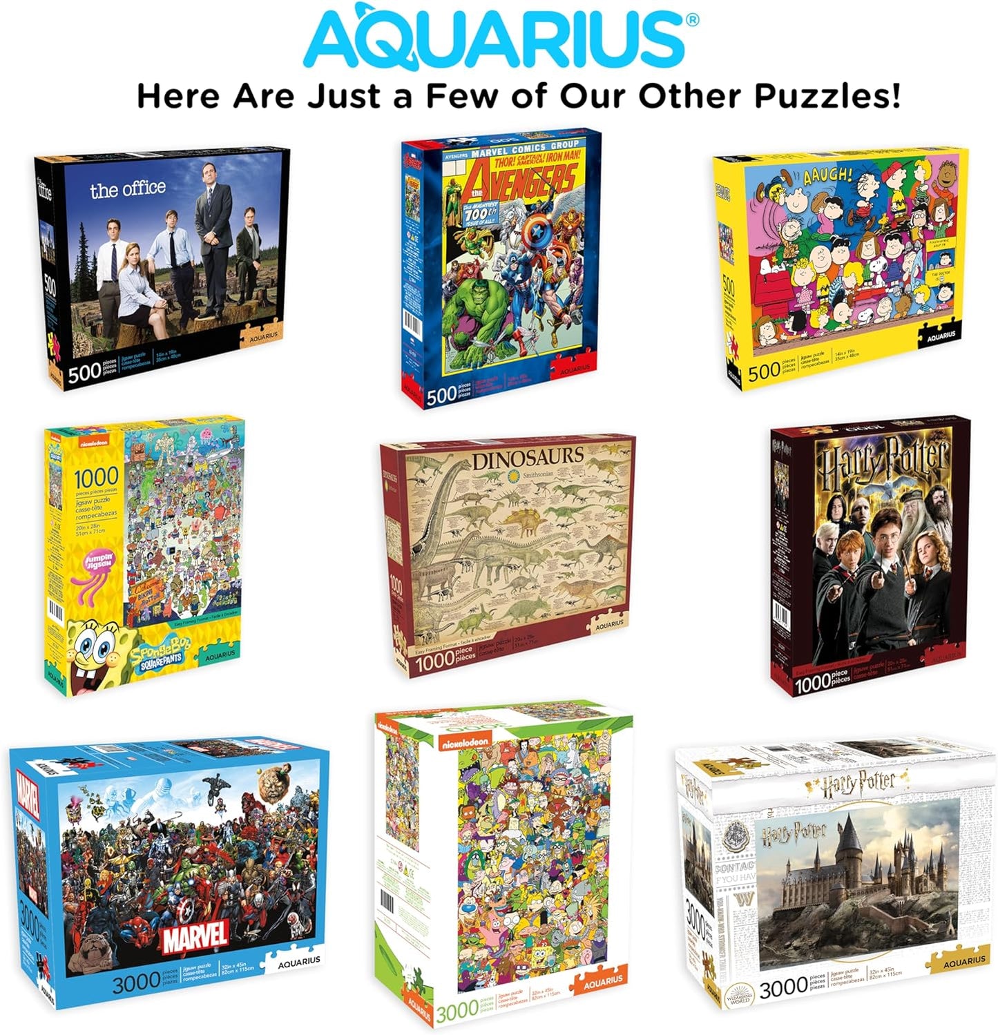 AQUARIUS Harry Potter Yume Puzzle (1000 Piece Jigsaw Puzzle) - Glare Free - Precision Fit - Virtually No Puzzle Dust - Officially Licensed Harry Potter Collectibles - 20x28 Inches