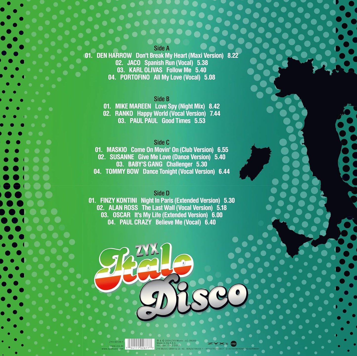 ZYX Italo Disco - Best of. Vol.6, 2 Schallplatten