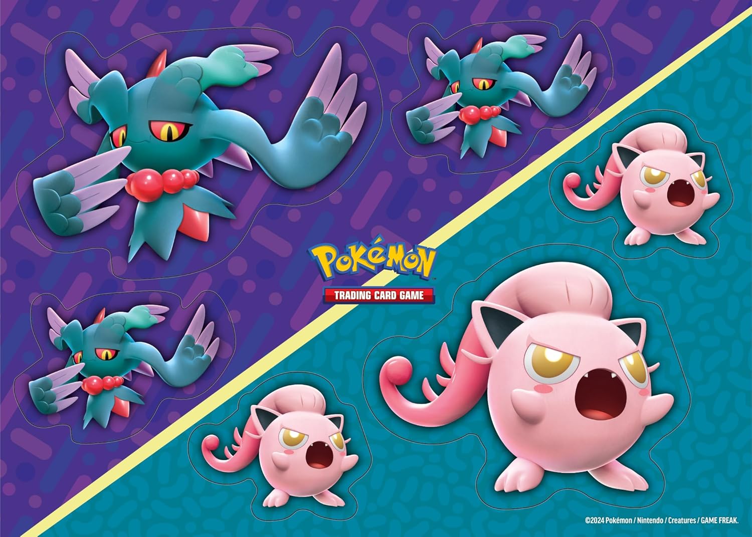 Pokémon TCG: Collector Chest – Scream Tail & Iron Valiant (2 Foil Promo Cards, 6 Booster Packs & More