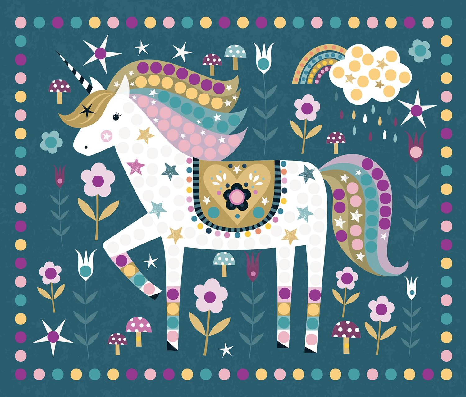 RHINESTONE UNICORN PICTURES