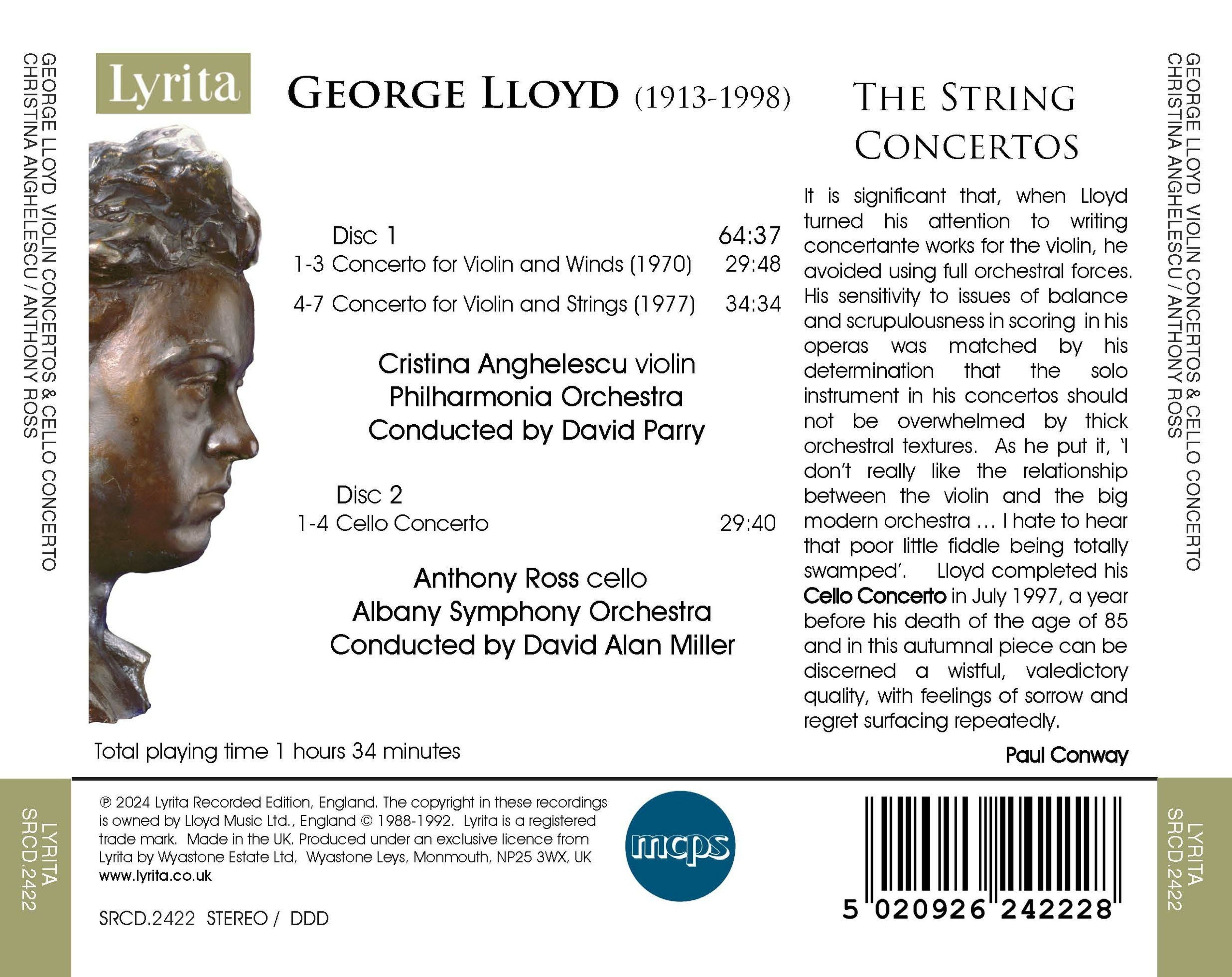 George Lloyd: The Violin & Cello Concertos