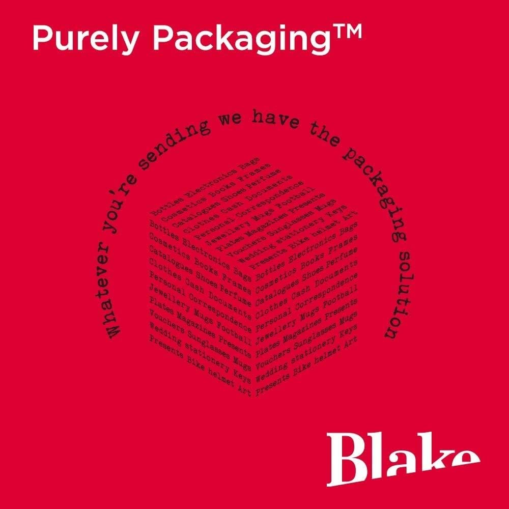 Blake Purely Packaging,C5+, Peel and Seal Polythene Envelopes, White, Pack of 100
