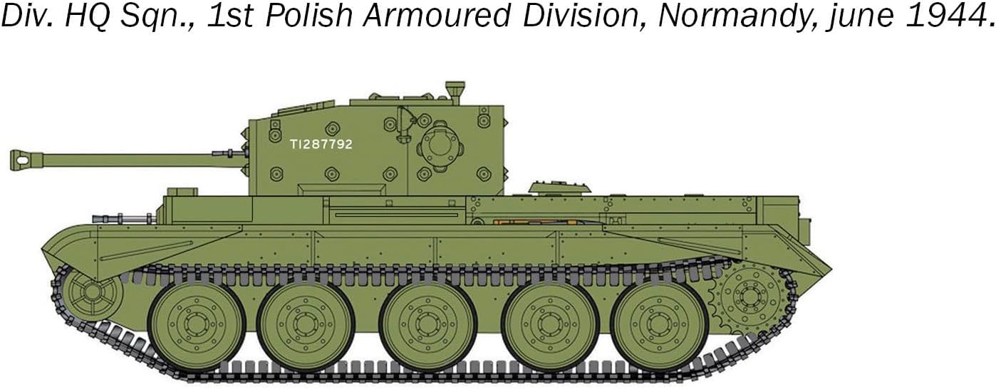 Italeri 25754 Cromwell MK IV, standing model building, crafts, hobby, gluing, plastic, detailed military kit, tank 1:56