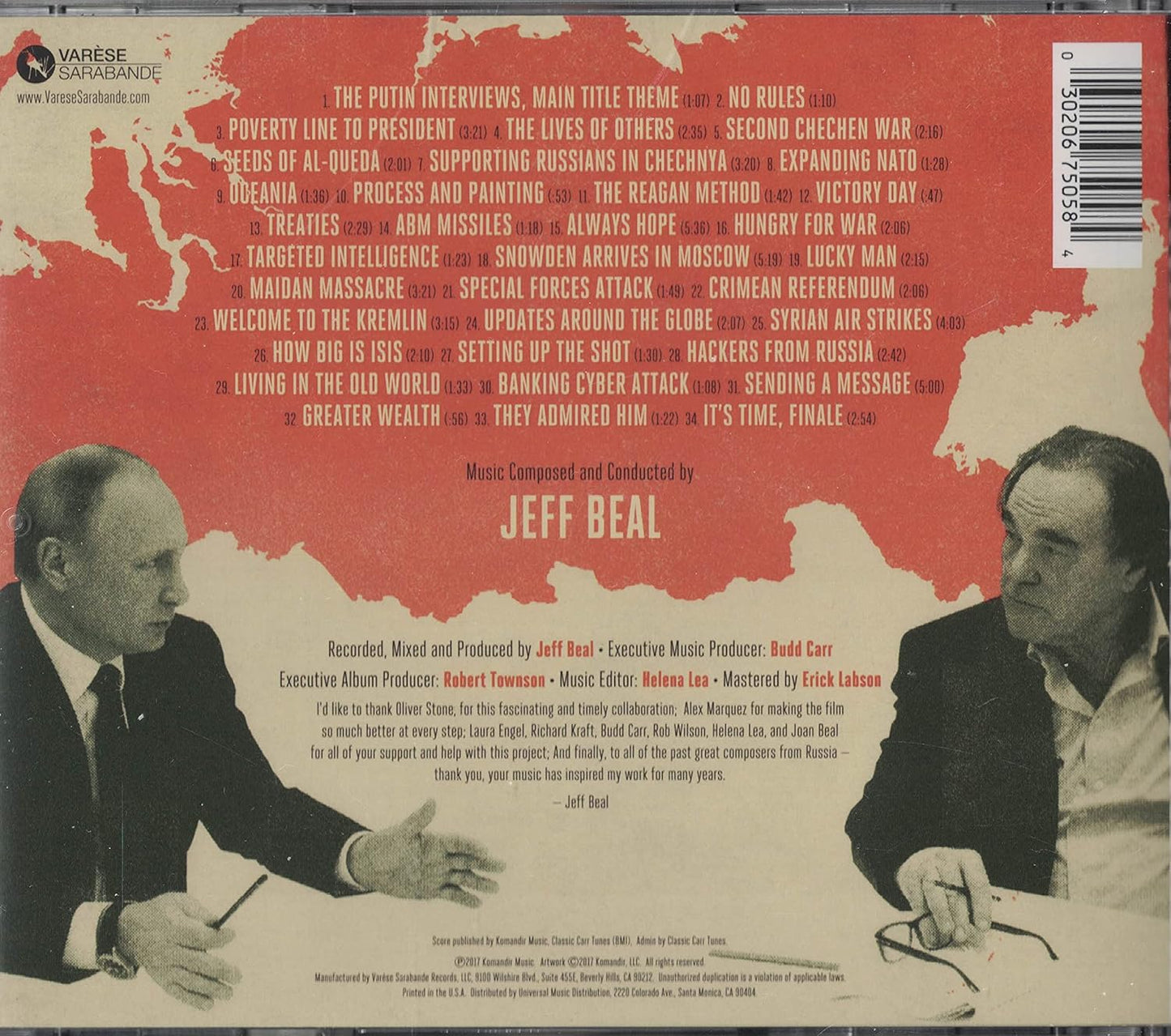 Jeff Beal-Putin Interviews -Ost