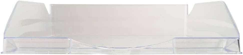 Exacompta - Ref 12323D - Office EcoTray Letter Tray - 245 x 255 x 65mm in Size, Suitable for A4+ Documents, Stackable Vertically, Compatible with Others