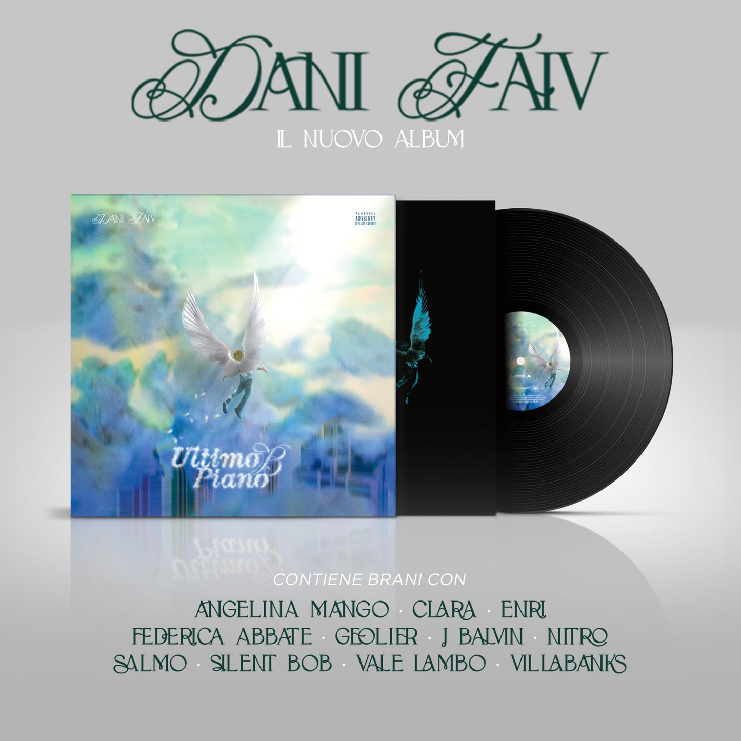 ULTIMO PIANO B - LP Nero