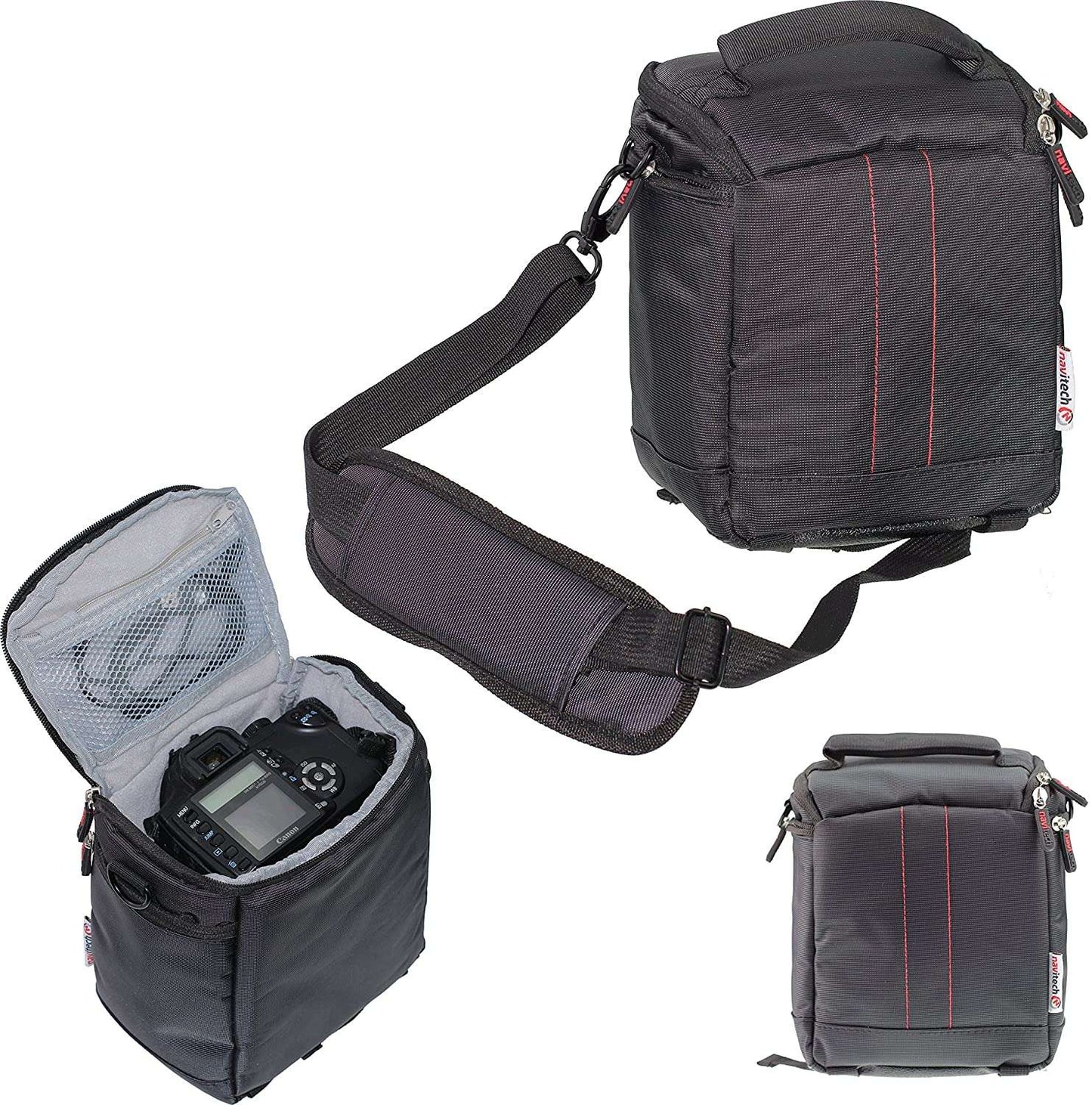 Navitech Black DSLR SLR Camera Bag For Sony Cinema Line FX30 Super 35 Camera