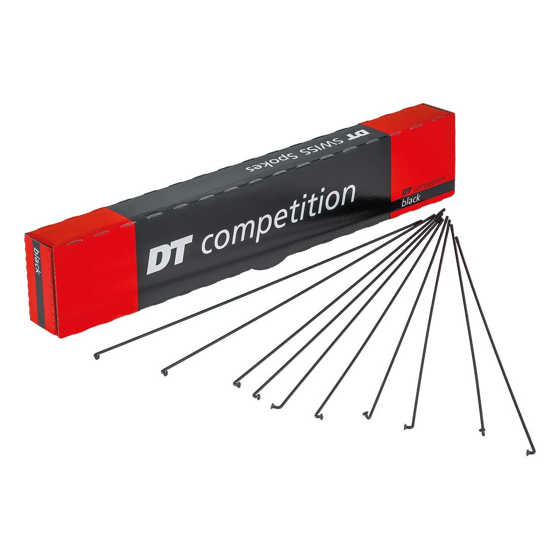 DT Swiss Competition black spokes 14 / 15 g = 2 / 1.8 mm box 100, 292 mm