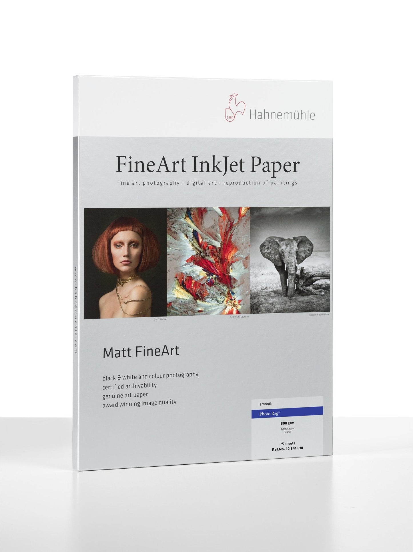 Hahnemühle 10643271 Digital FineArt Photo Rag Paper 308 g/m² 36 Inch Roll 914 mm x 12 m White