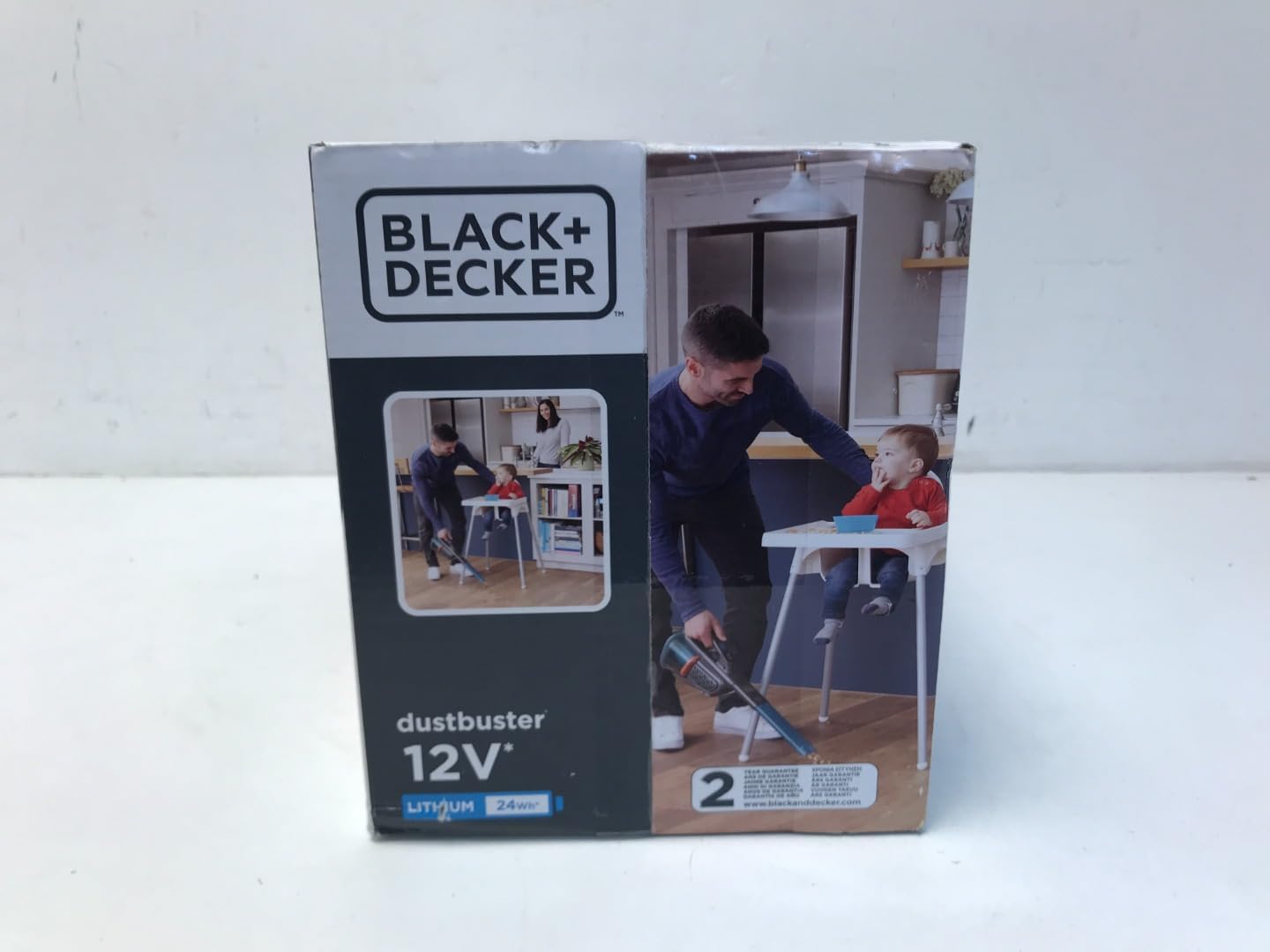 BLACK & DECKER - 12V LI-ION DUSTBUSTER+CHARGING BASE