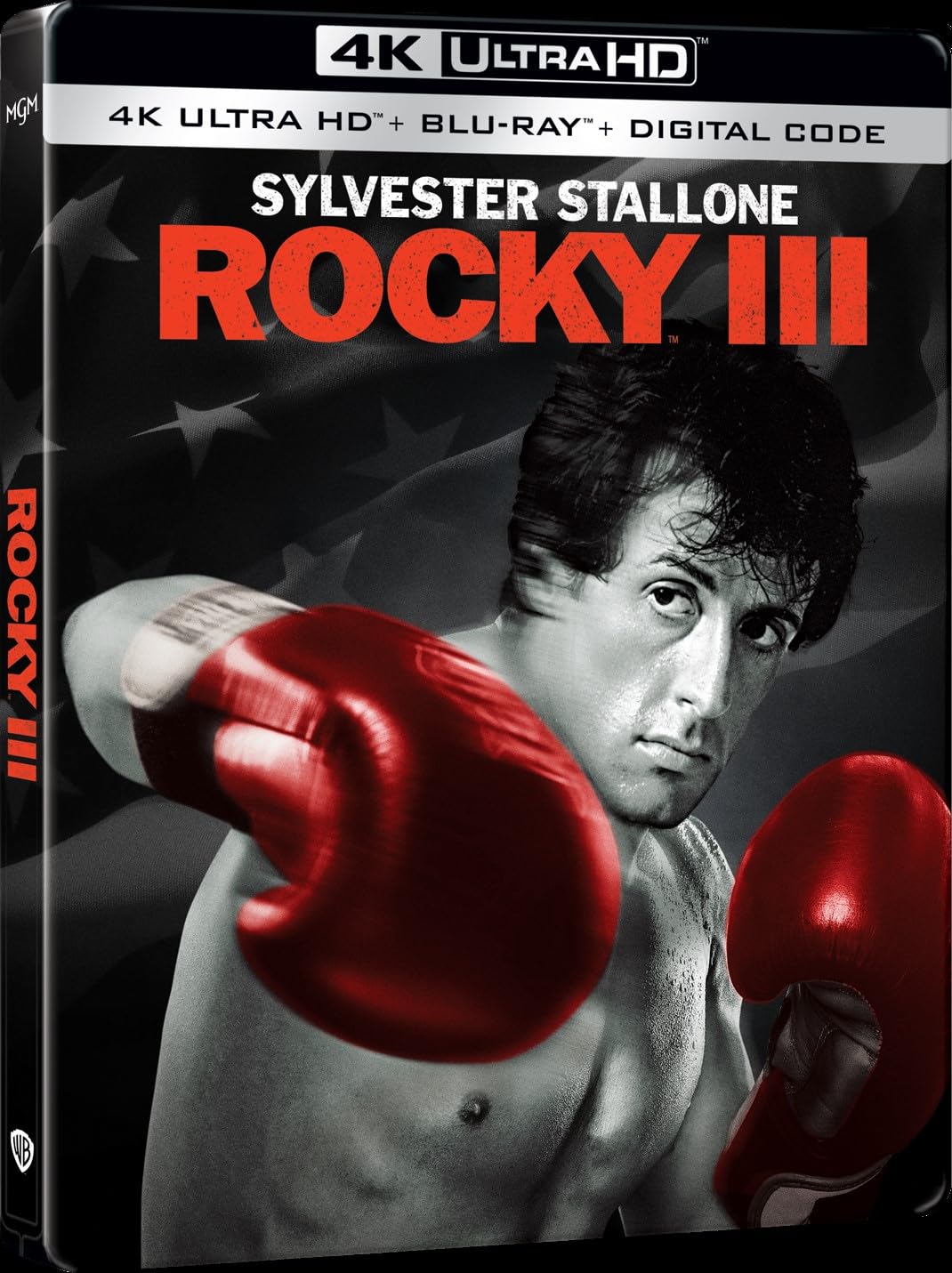 ROCKY III (1982) Steelbook (4K Ultra HD + Bu-Ray)