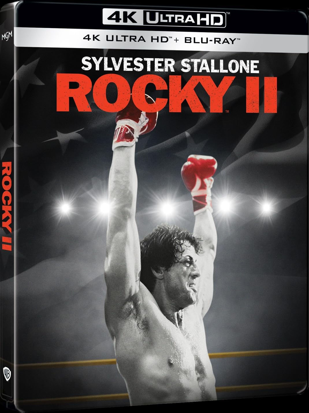 ROCKY II (1979) Steelbook (4K Ultra HD + Blu-Ray)