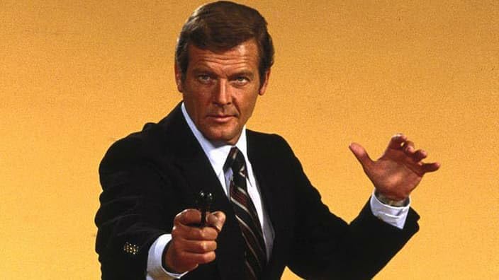 James bond 007 / roger moore - 7 films