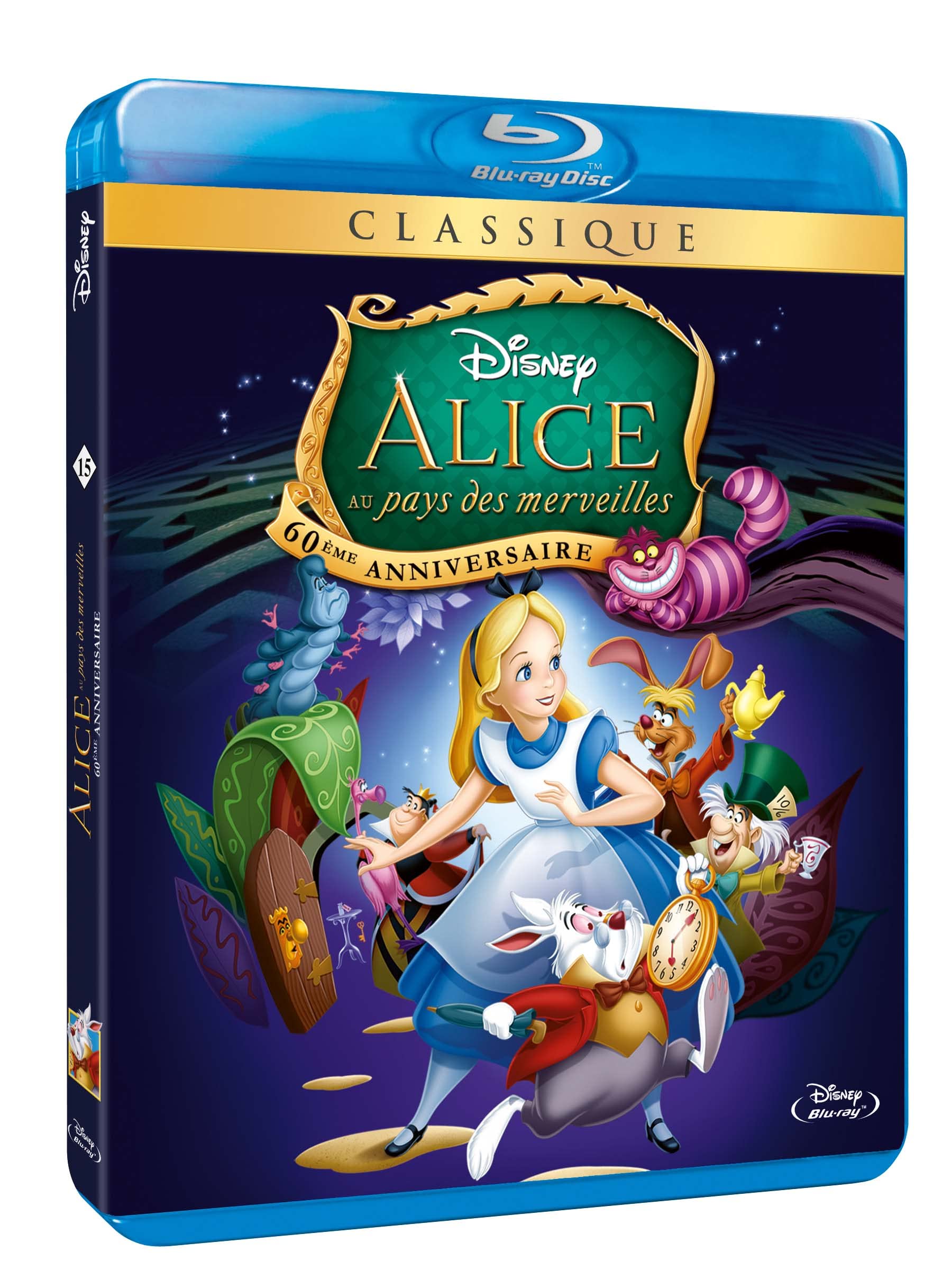 THE WALT DISNEY COMPAGNY Alice au Pays des merveilles (Édition 60ème anniversaire)