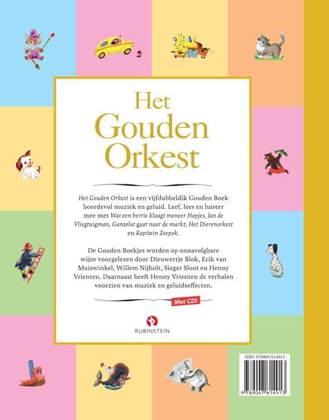 Het gouden orkest: met muziek en geluid van Henny Vrienten (Gouden boekjes