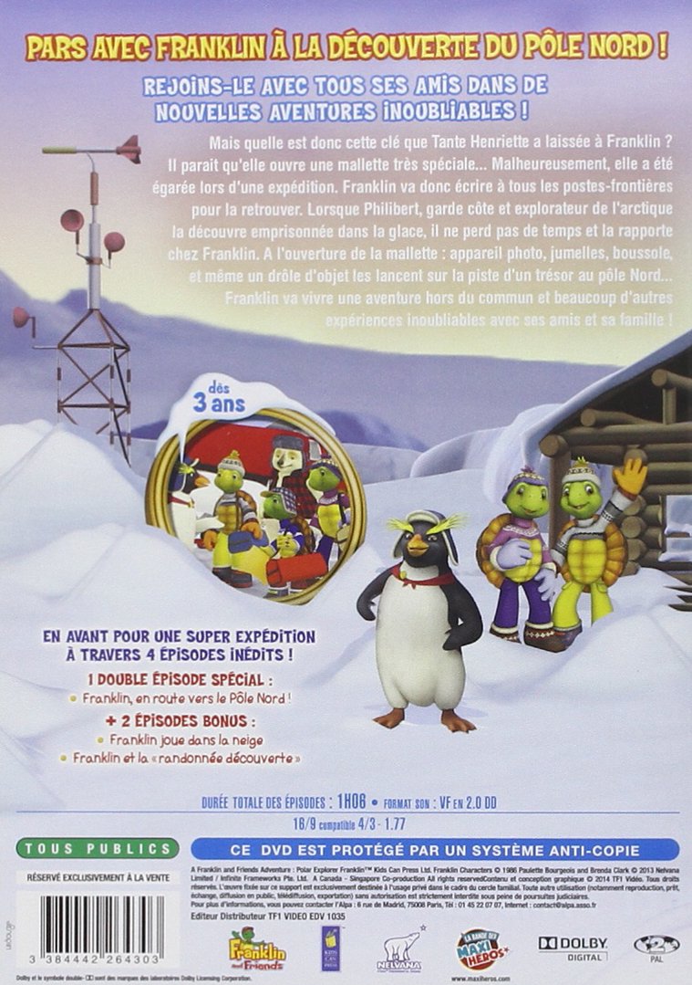 Franklin, vol. 8 : en route vers le pôle nord