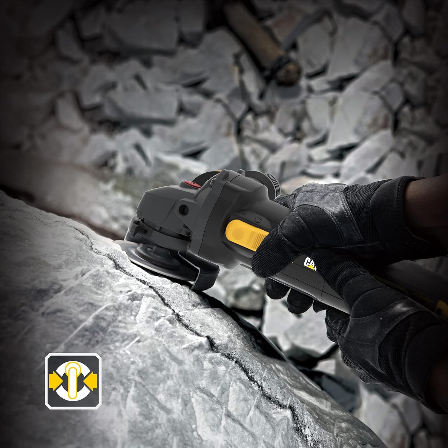 Cat Caterpillar Dx37 750W Haakse Slijper