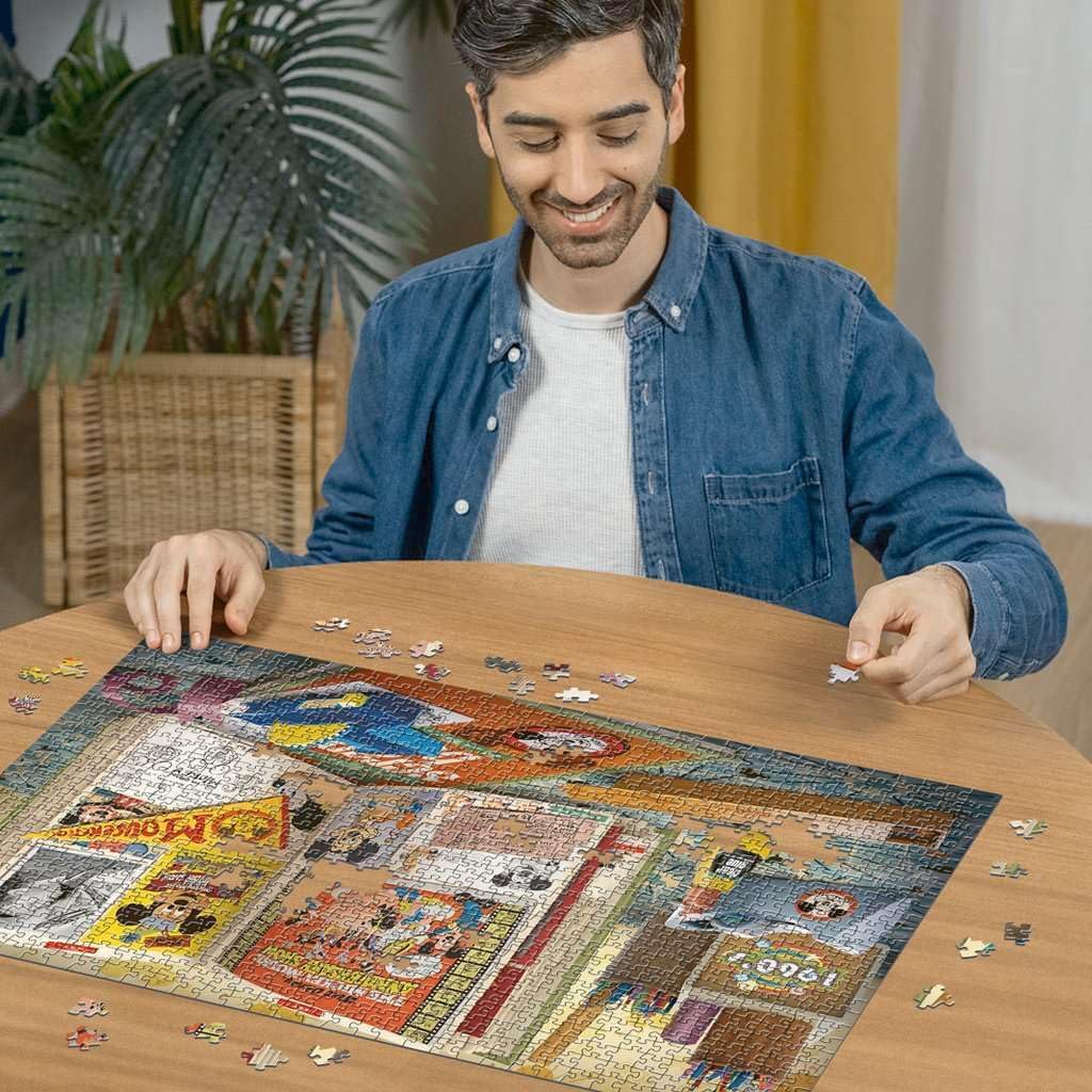 Ravensburger Puzzle 12000842 - 1960 Mickey Moments - 1000 Teile Puzzle für Erwachsene und Kinder ab 14 Jahren, Disney Puzzle, Disney Geschenke