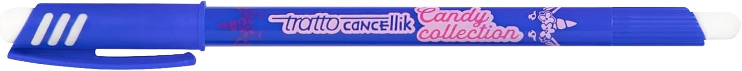 Tratto Cancellik Pack of 4 + Heart Shaped Eraser