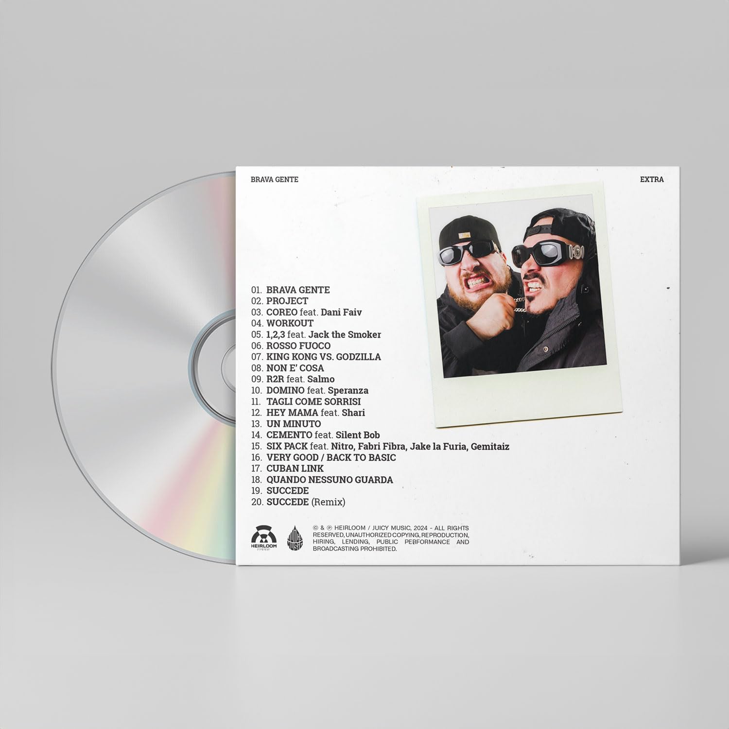 BRAVA GENTE-EXTRA (CD Autografato