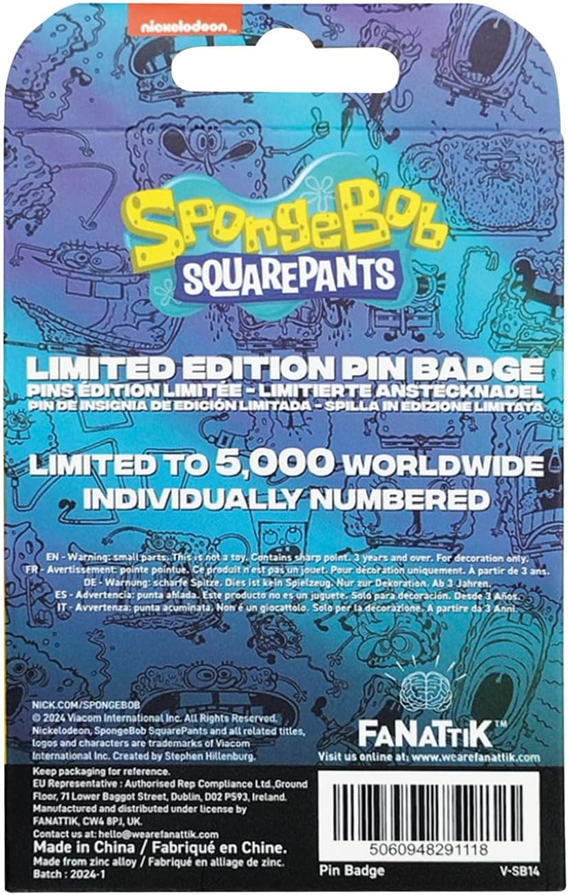 SPONGE BOB - Bubble - Limited Edition Pins