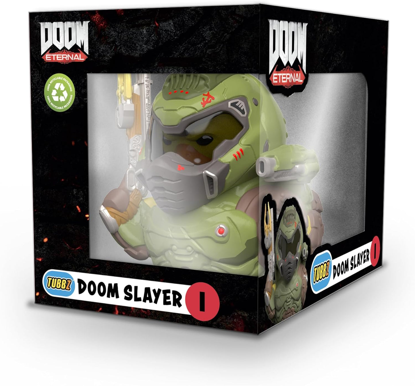 TUBBZ Boxed Edition DOOM Slayer Collectible Vinyl Rubber Duck Figure - Official DOOM Merchandise - TV, Movies & Video Games Doom Slayer (Boxed)