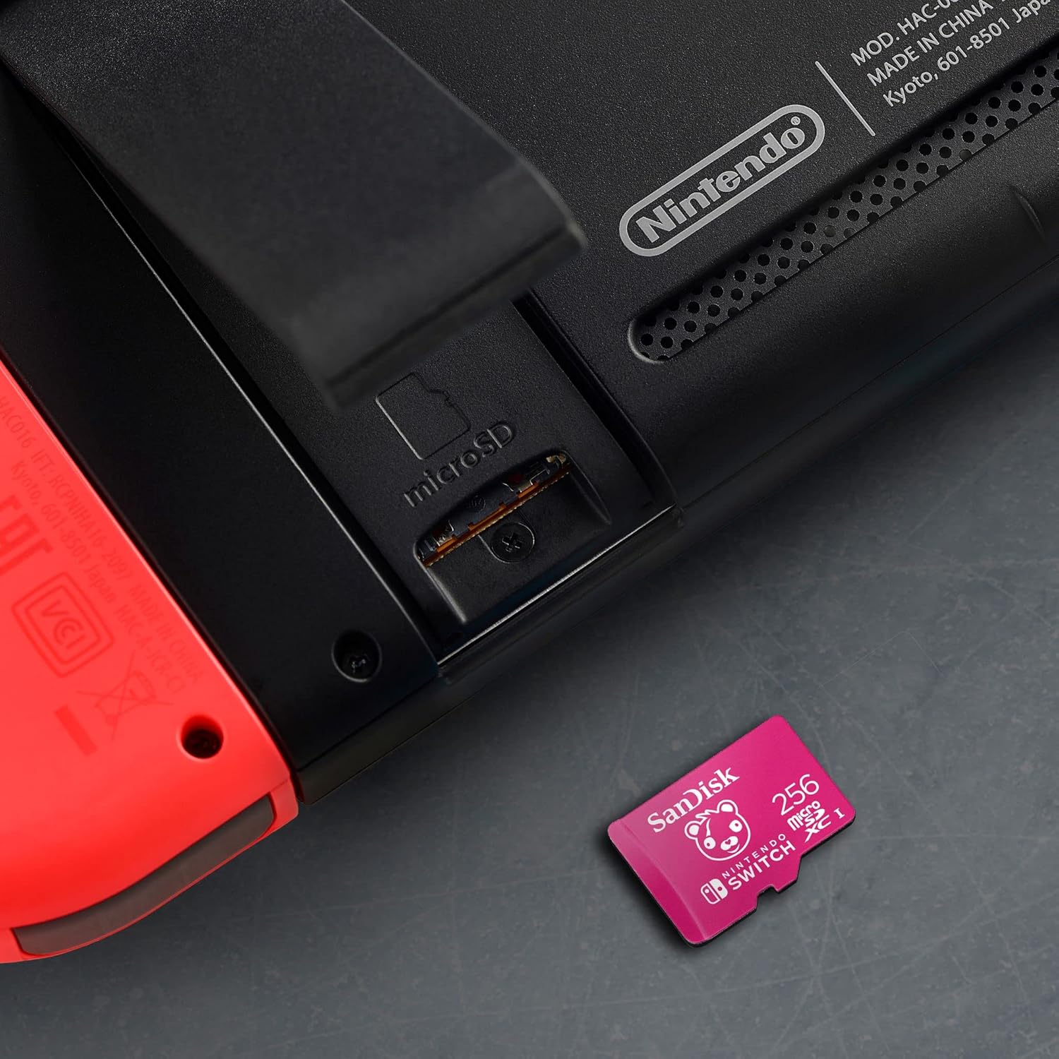 SanDisk microSDXC Karte für Nintendo Switch Fortnite Edition 256 GB (für die Nintendo Switch, Lesen bis zu 100 MB/s, Schreiben bis zu 90 MB/s, 30 Jahre eingeschränkte Garantie)