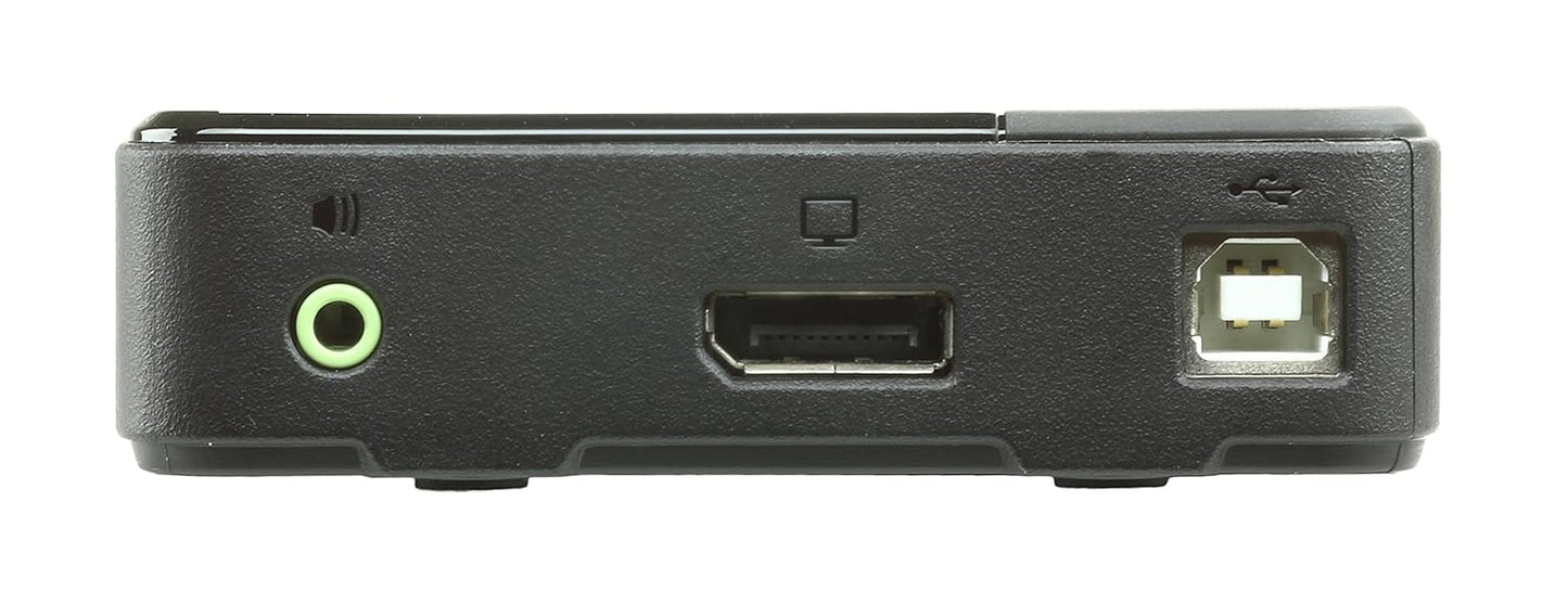 ATEN USB DisplayPort/Audio 2 Port KVM Switch CS782DP 4K UHD (3840 × 2160 @ 60 Hz) 4K DCI (4096 x 2160 @ 60 Hz), support Windows, Mac, Sun, and Linux, UK, 1 KVM Market Leader