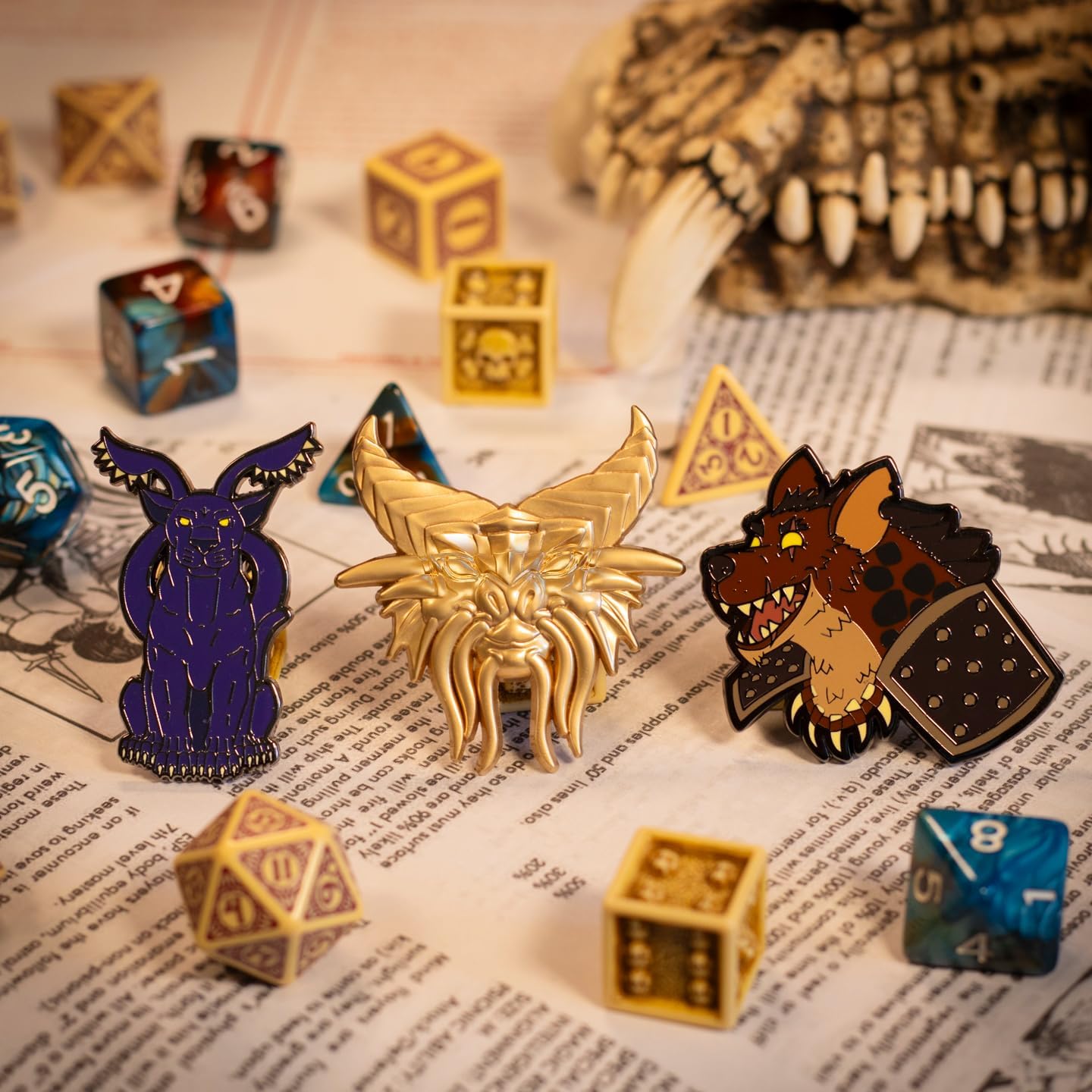 Dungeons & Dragons présentoir Pin's 50th Anniversary Mystery Pin Badge (12