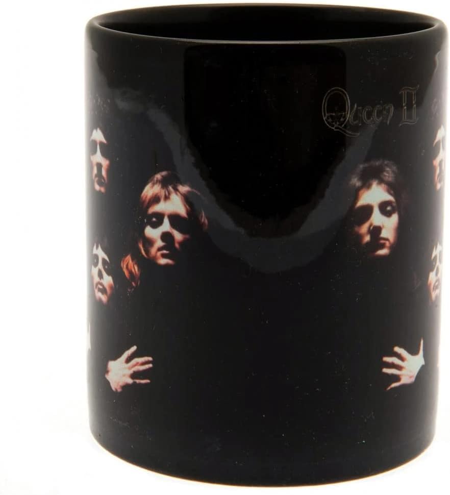 Pyramid International MGB26314 (Queen II) Black Coffee Mug, Ceramic