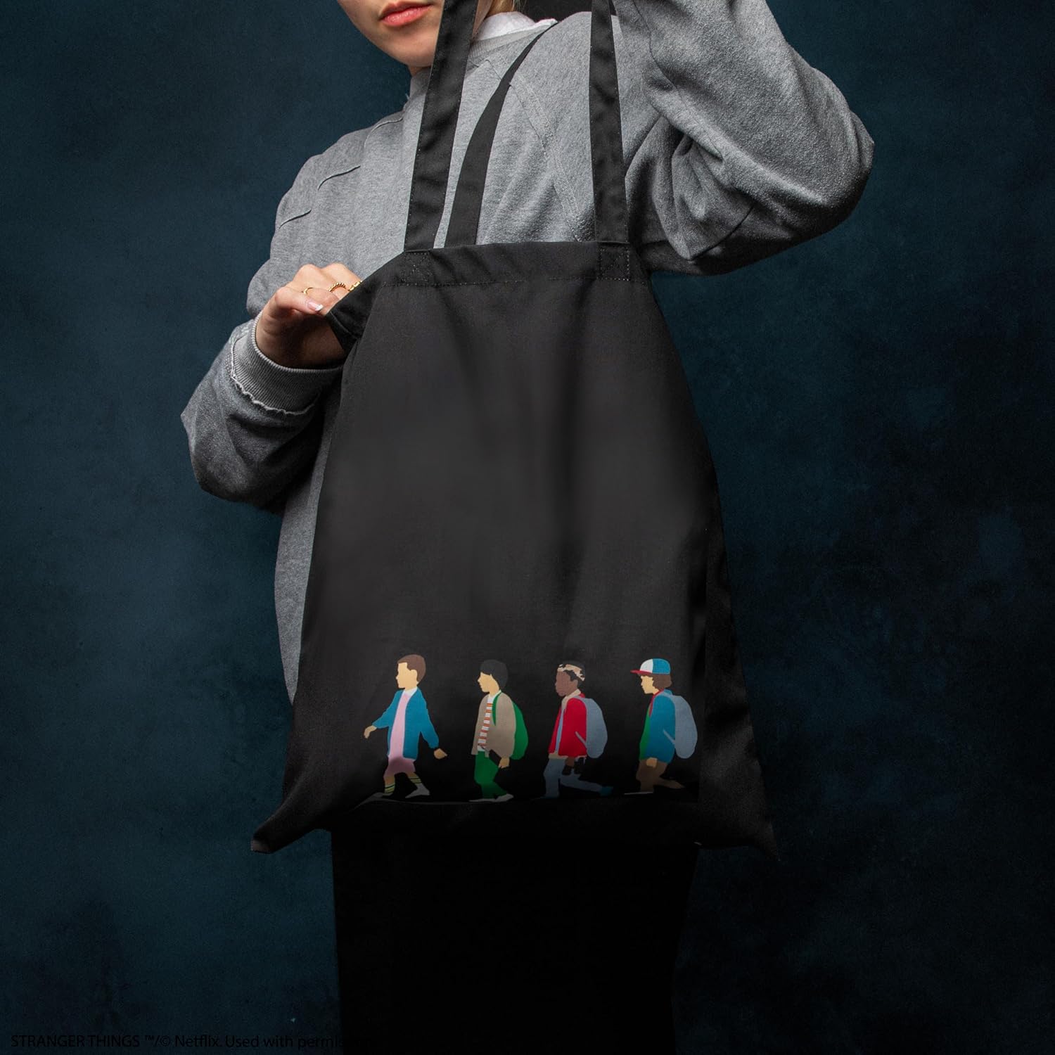 Cinereplicas Stranger Things - Stranger Things Tote Bag - 42 * 38cm - Official License, Stranger Things, 42*38cm