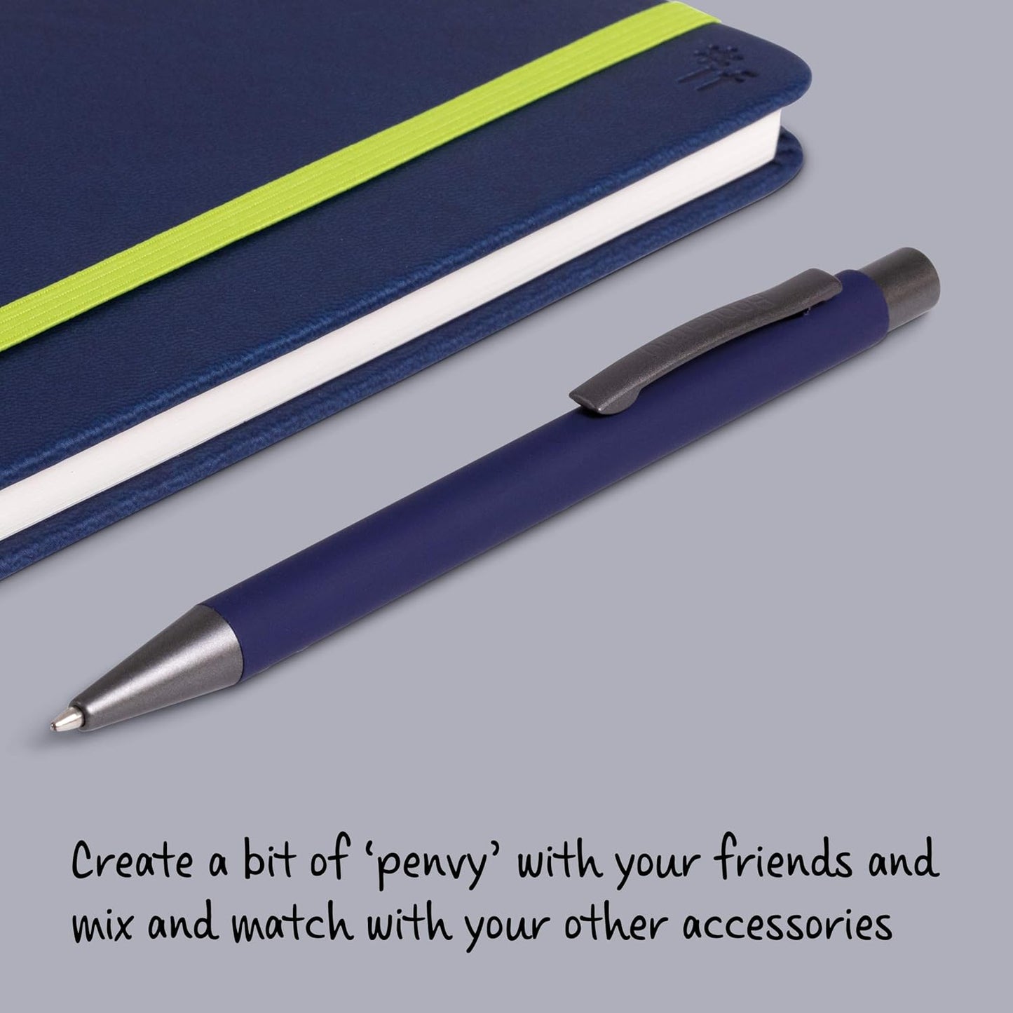 IF Bookaroo Pen, soft touch, colour coated pen with black ink