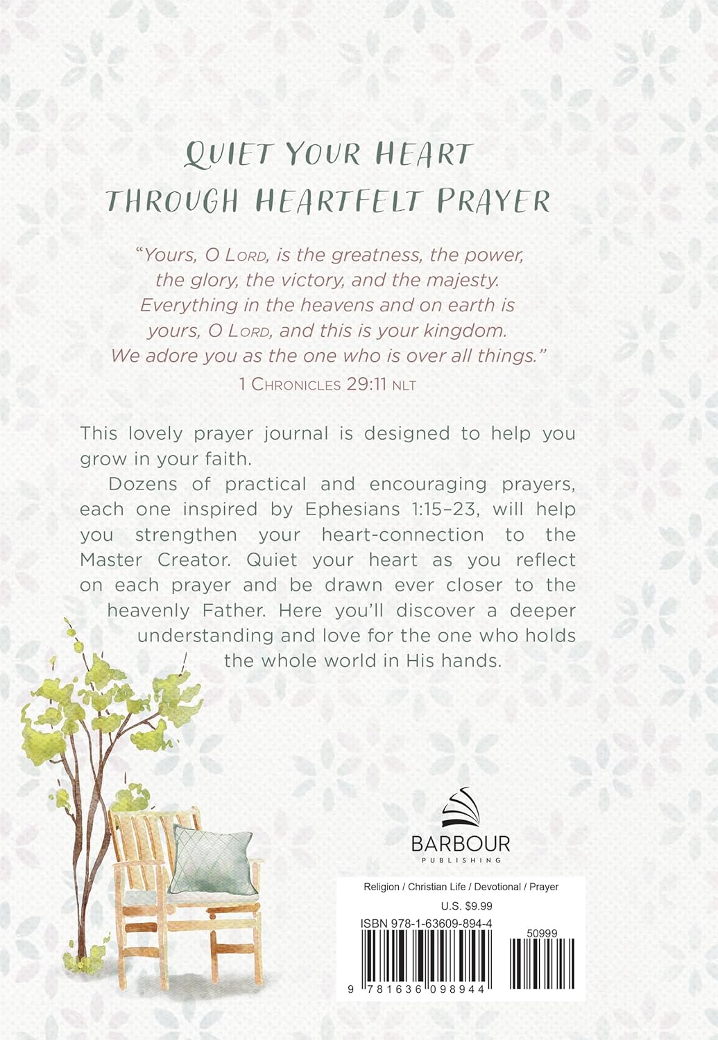 My Prayer Journal: Quiet-Time Prayers for a Woman's Heart