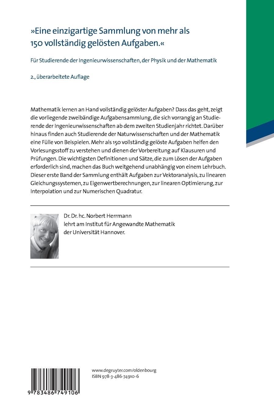 Aufgaben zur Höheren Mathematik: Für Ingenieure, Physiker und Mathematiker (German Edition